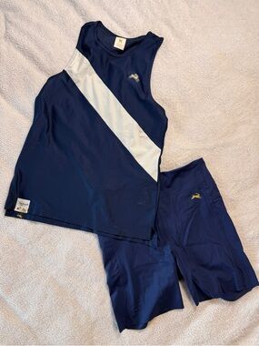 Tracksmith Race Day Tank & Shorts Set - M/L